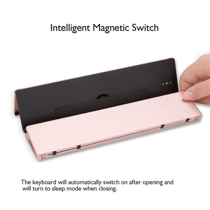 BowLift | Portable Wireless Foldable Tablet Holder Keyboard