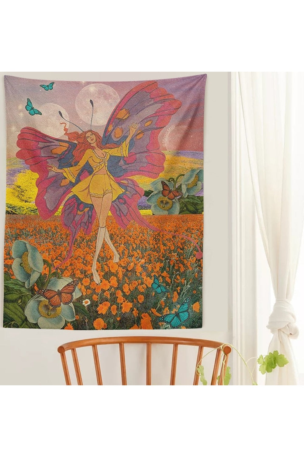 Fairy Theme Wall Tapestry | Bowlift