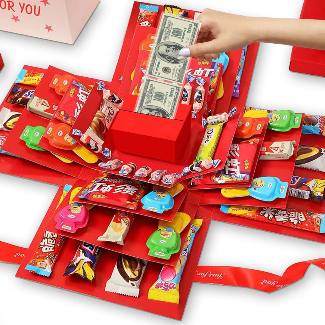 BowLift | 5-Layer DIY Explosion Surprise Gift Box
