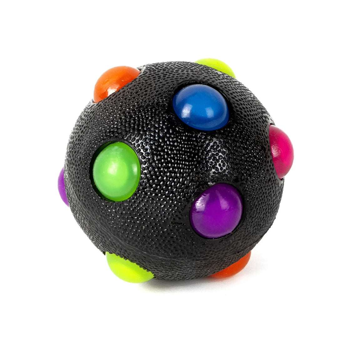 BowLift | Dog Toy GlowPaw Ball | LED Light Ball | Elastic & Bite Resistant | For Dogs, Cats & Children