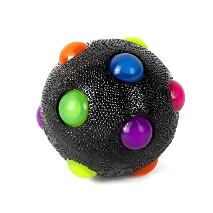 BowLift | Dog Toy GlowPaw Ball | LED Light Ball | Elastic & Bite Resistant | For Dogs, Cats & Children