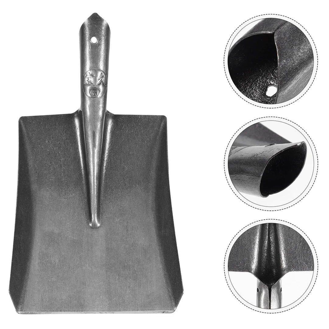 BowLift | TerraGrip Garden Spade | Extra Robust & Handy | For Roots & Lawn Edges | Carbon Steel Rust-Free