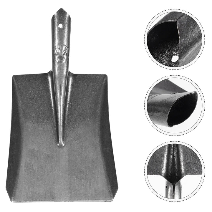 BowLift | TerraGrip Garden Spade | Extra Robust & Handy | For Roots & Lawn Edges | Carbon Steel Rust-Free