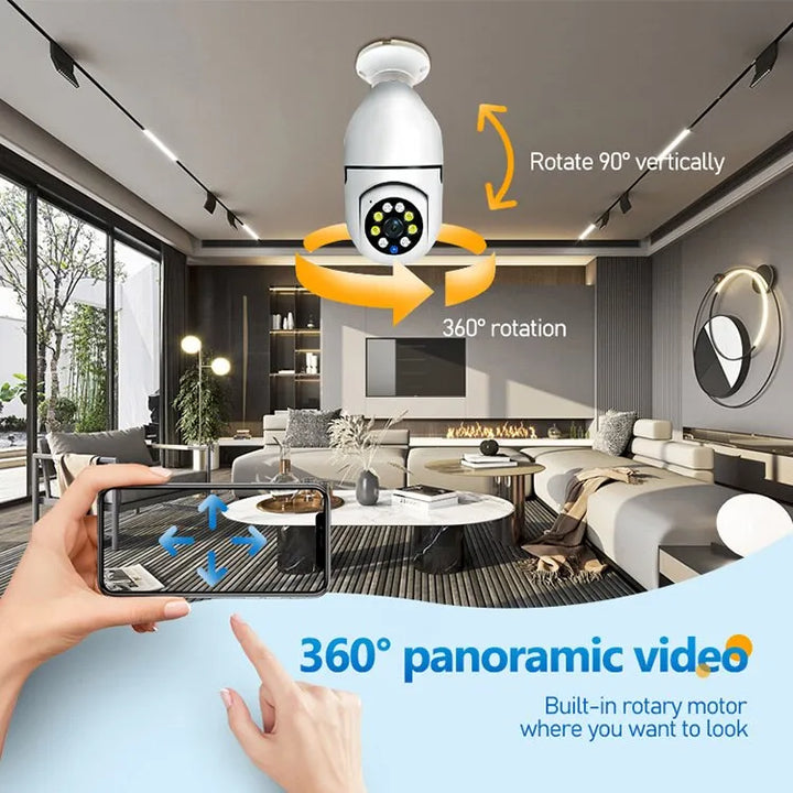 BowLift | Light Bulb WIFI Camera