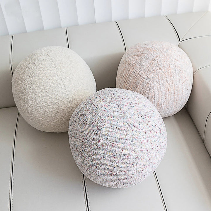 Tweed Globe Cushion | Bowlift