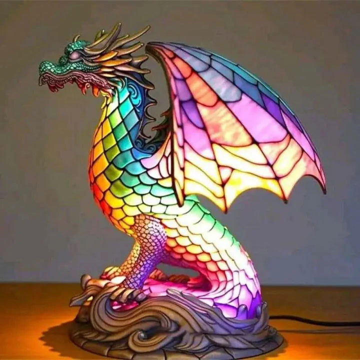 BowLift | MosaicCritter - 3D animal lamp - Multicolor tears - Retro design