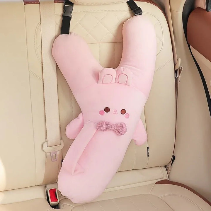 BowLift | Universal Car Seat Belt Headrest Pillow