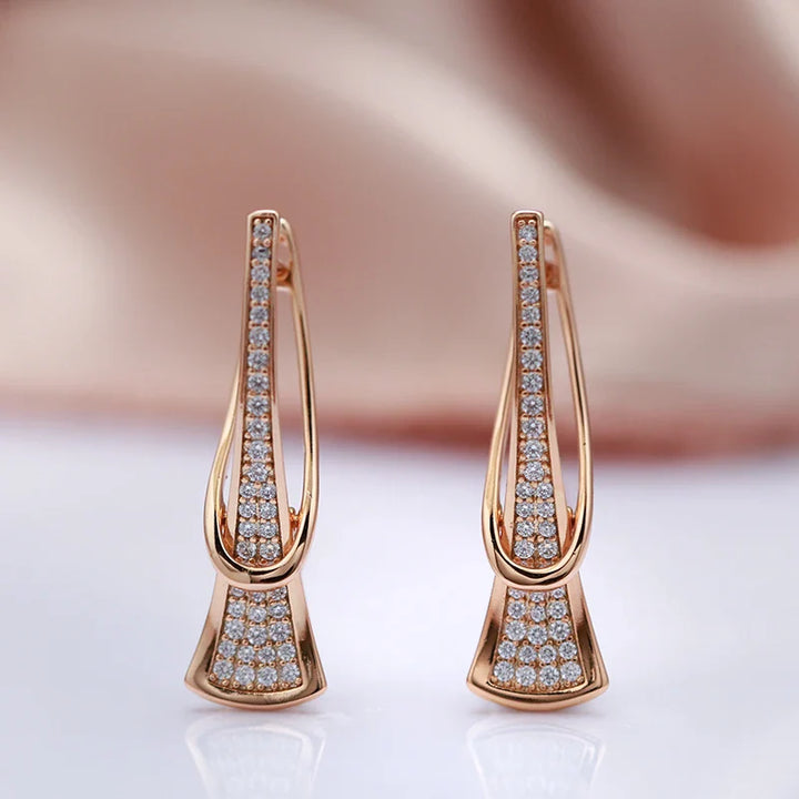 BowLift | Classy Layered Diamond Accented Earrings