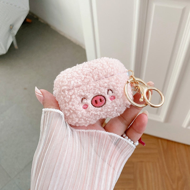 BowLift | Fluffy Dog AirPods Case