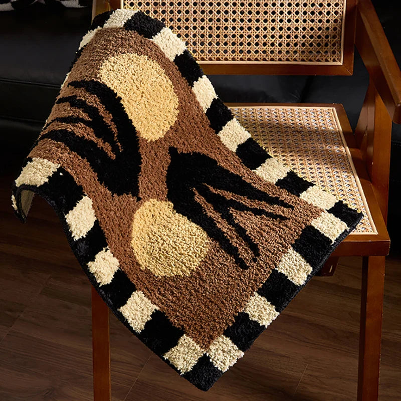 Swallowtail Fluffy Bath Mat | Bowlift