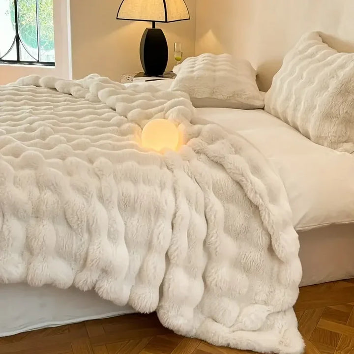 BowLift | FurLuxe | Reversible Faux Fur Blanket