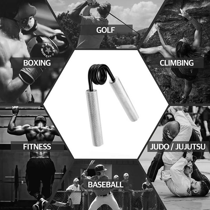 BowLift | Adjustable Aluminum Hand Grip Strength Trainer for Finger and Arm Fitness