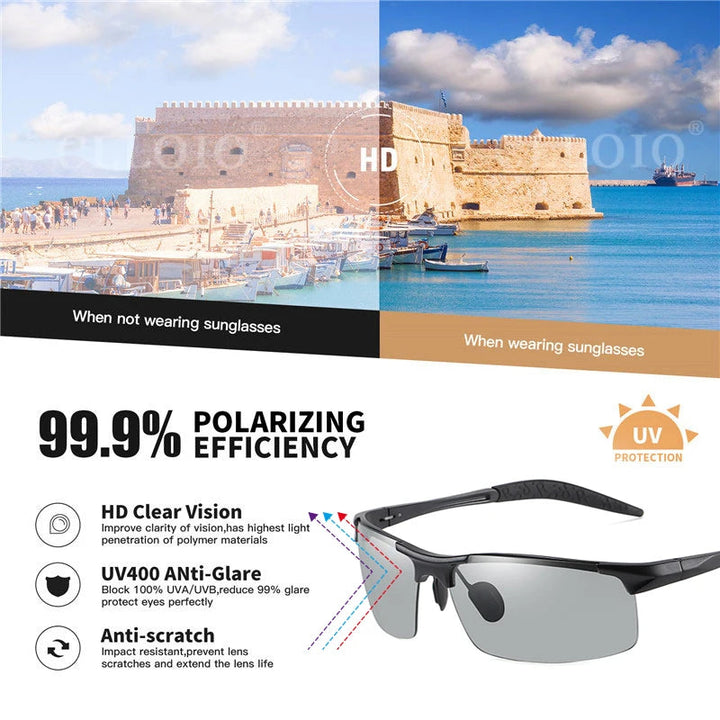 Photochrome sunglasses with polarized lenses | Bowlift