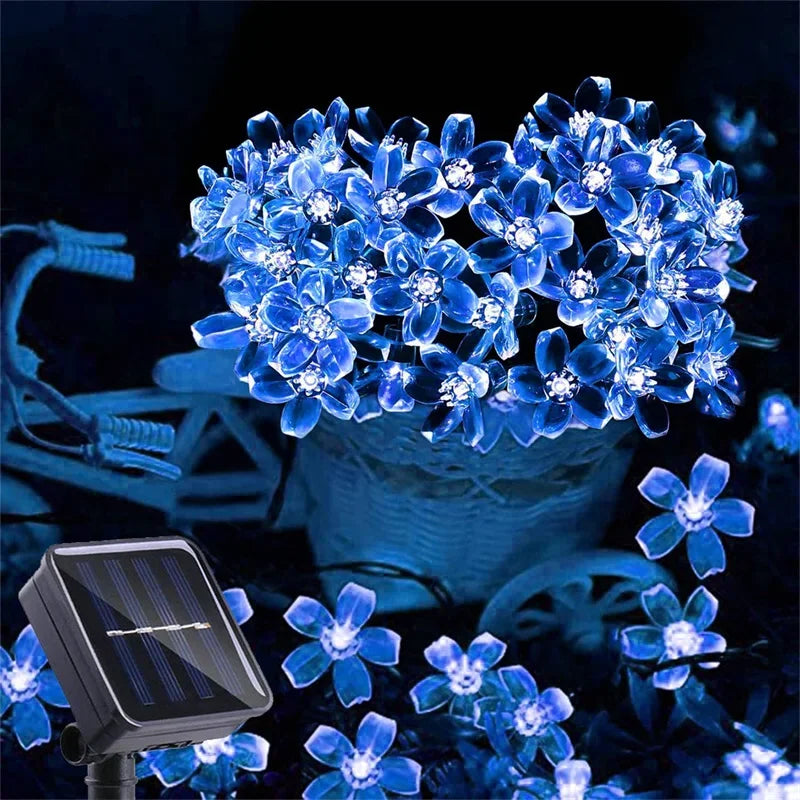 BowLift | LumiSola Solar String Lights | 20–100 LEDs | Warm White, White or RGB | 8 Modes | For Garden & Balcony | 5–12m