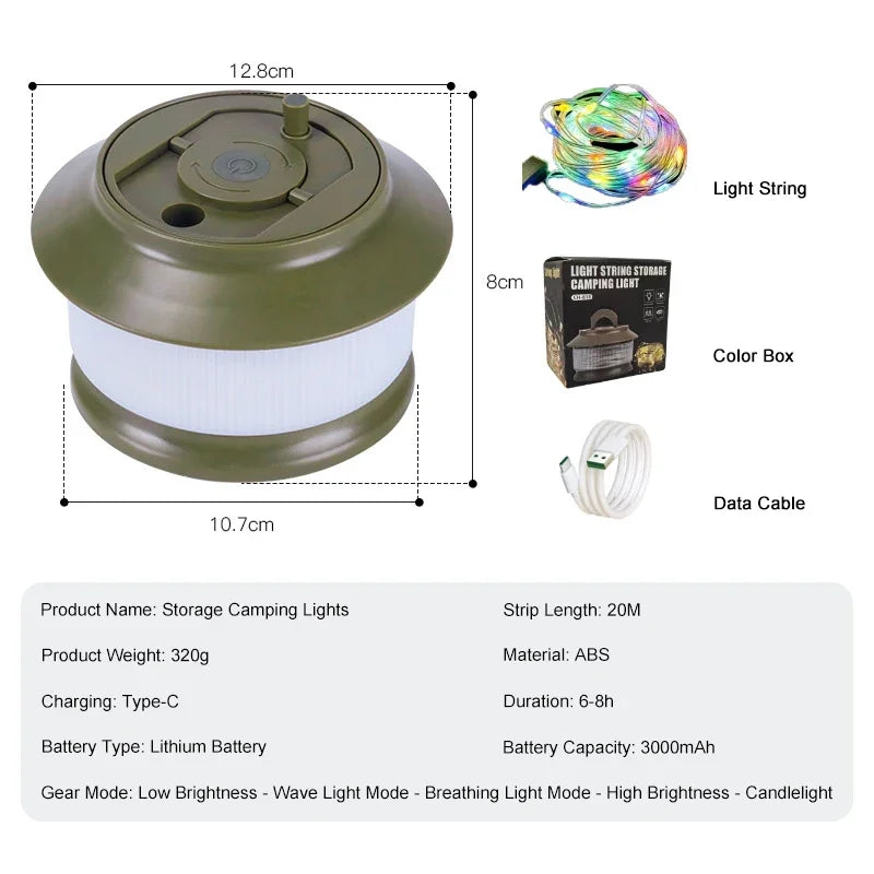 BowLift | Atmosphere Led Strips Camping Lamp