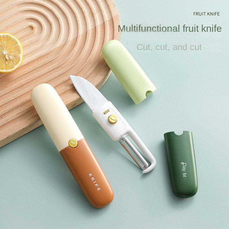 BowLift | 2in1 Vegetable Peeler Home Chef Mini Knife