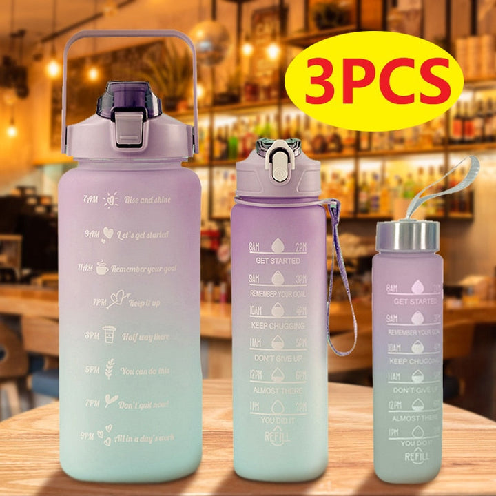 All Day Hydrate Time Marker Water Bottle | Bowlift