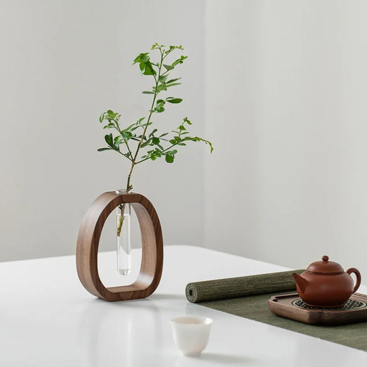 BowLift | Nordic Style Oval Frame Tube Vase