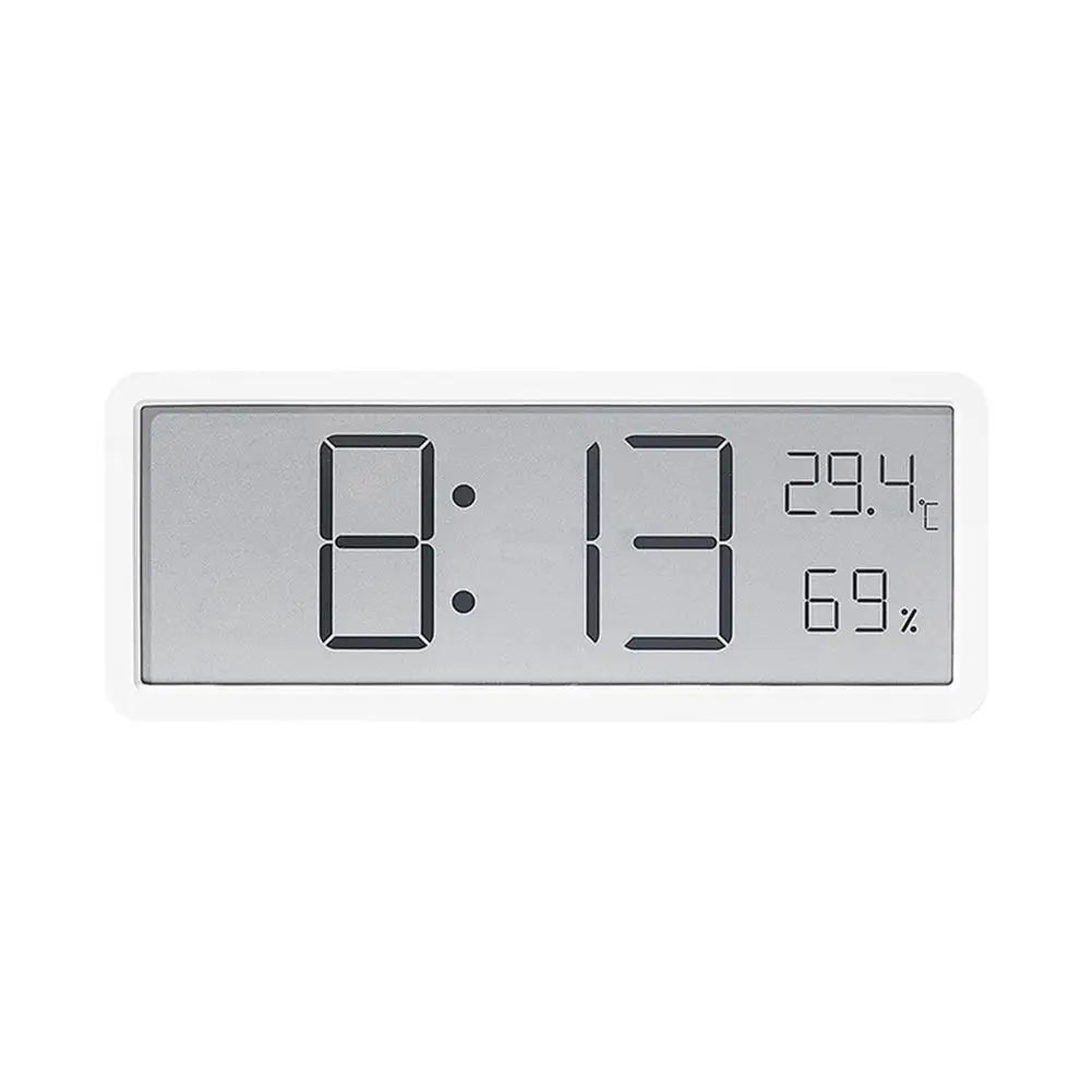 Large Digital Wall Clock with Temperature and Humidity Display – Perfect for Living Room, Bedroom, and Office | Bowlift