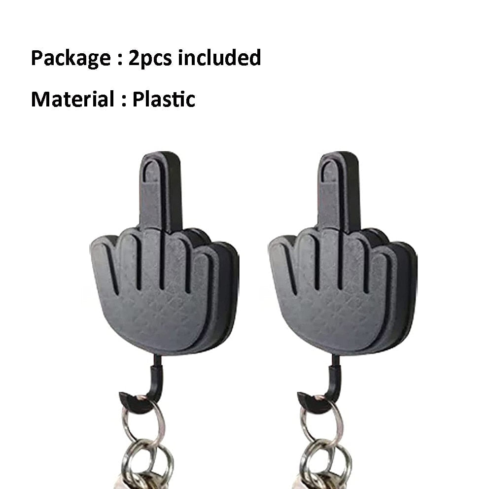 BowLift | Middle Finger Wall Key Hook