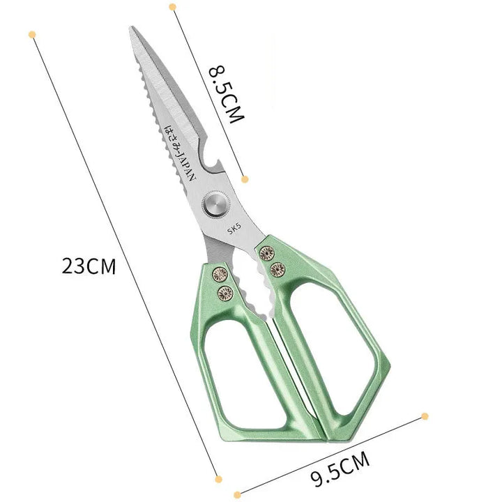 BowLift | Multifunctional kitchen scissors | Stainless steel SK5 | For meat, fish & vegetables | Ergonomic handle