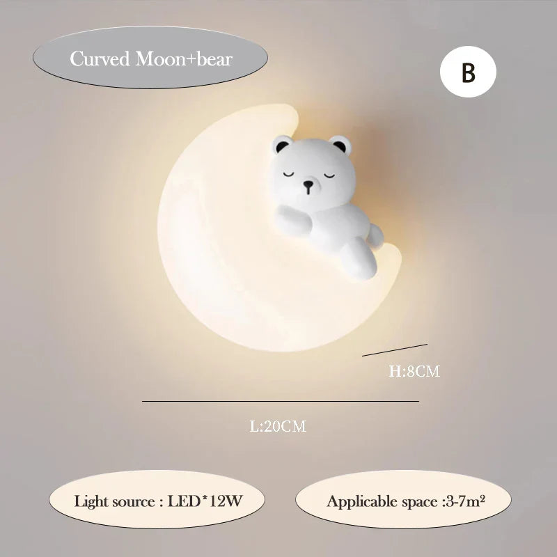 PandaGlow Lamp - Cute LED Wall Light for Children Bowlift