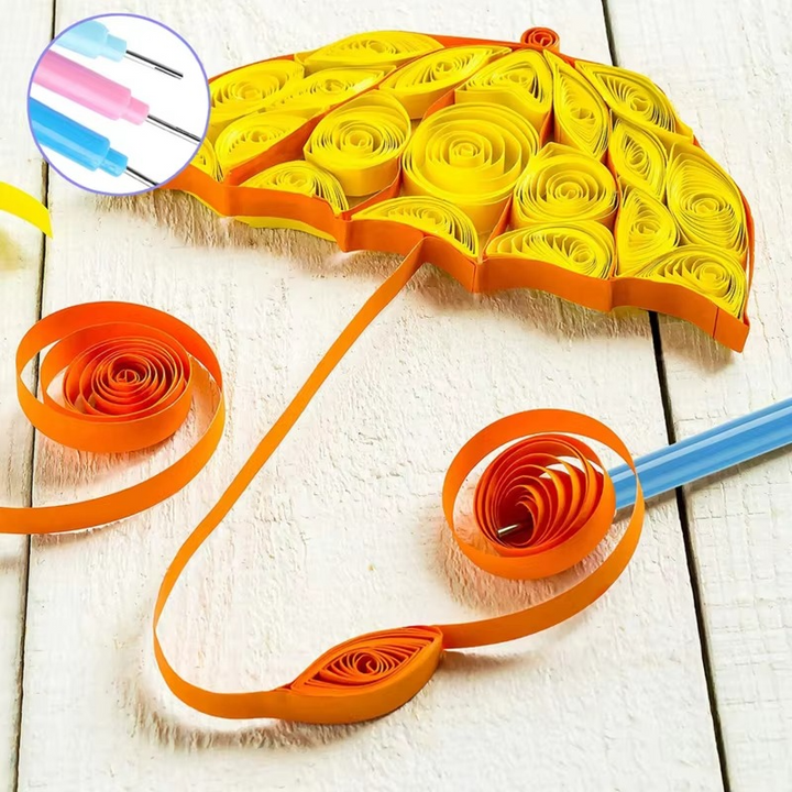 BowLift | Quilling Paper Tool Set with Slotted Pen, Tweezers, Needle Pins, and Craft Accessories – 7, 6, or 12 Piece Kit
