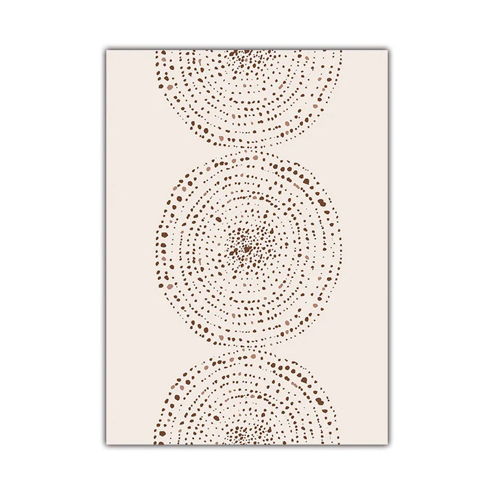 Minimalist Abstract Celestial Geometry Wall Art Fine Art Canvas Prints Sun Moon Posters Pictures For Living Room Bedroom Art Decor | Bowlift
