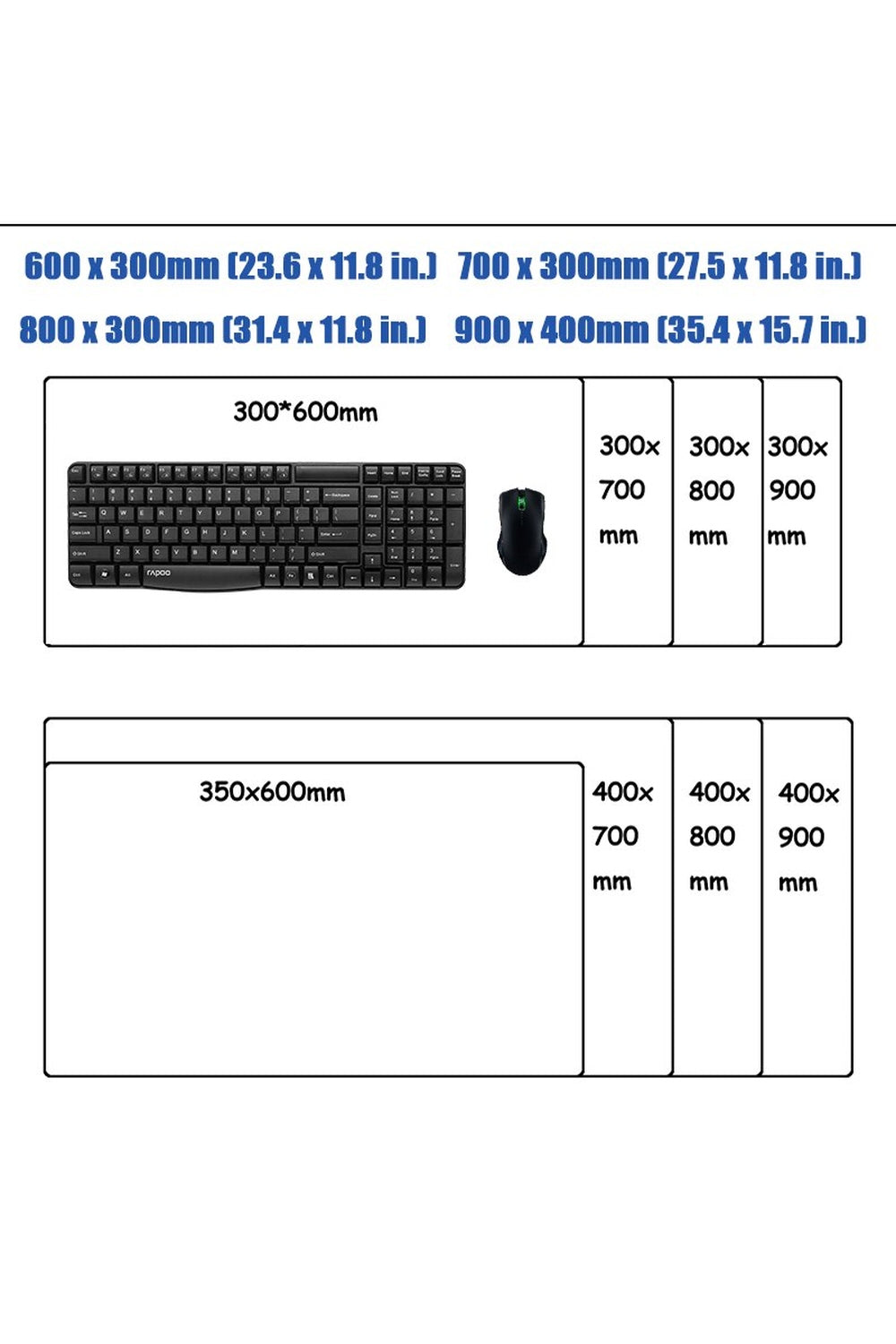 White Art Mouse Pad Desk Mat | Bowlift