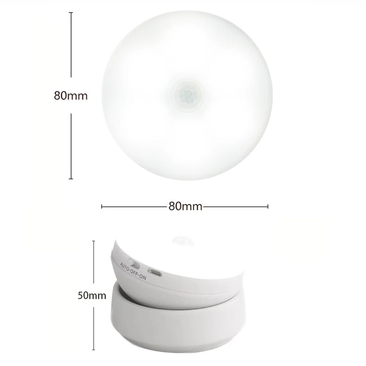 BowLift | LumiFlex360 LED Night Light | Motion Sensor | 360° Rotatable | Rechargeable | Magnetic & Wireless