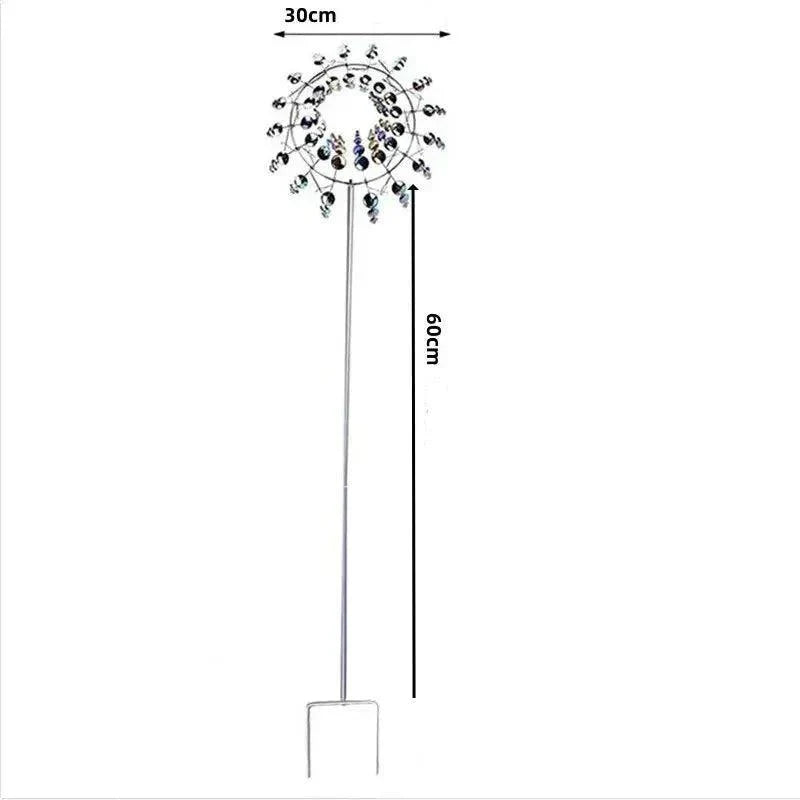 BowLift | Windmill Spinner | Unique wind-powered garden decor made of metal