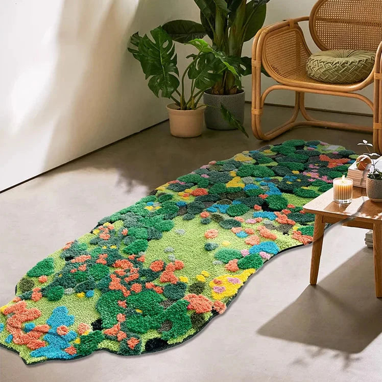Moss Tufting Bathroom Mat | Bowlift