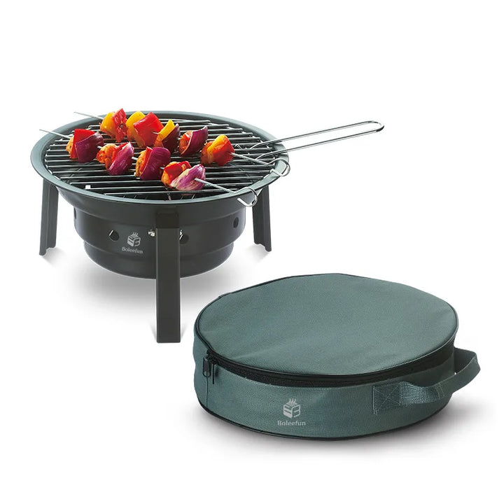 Portable Non-Stick Elite Adventure Camping Grill | Bowlift