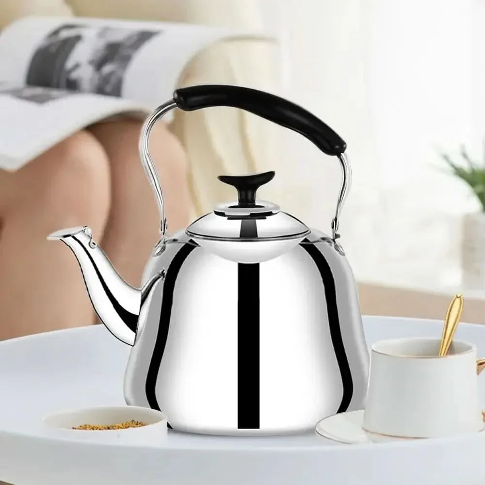 BowLift | Stainless Steel Stovetop Kettle – Whistling Tea Kettle