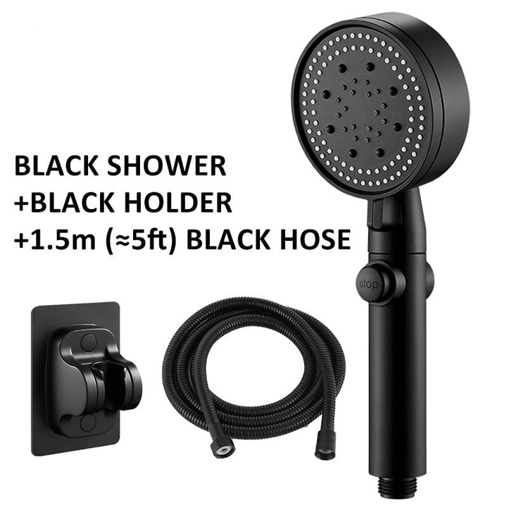 BowLift | Adjustable Multi Mode High-Pressure Shower Head