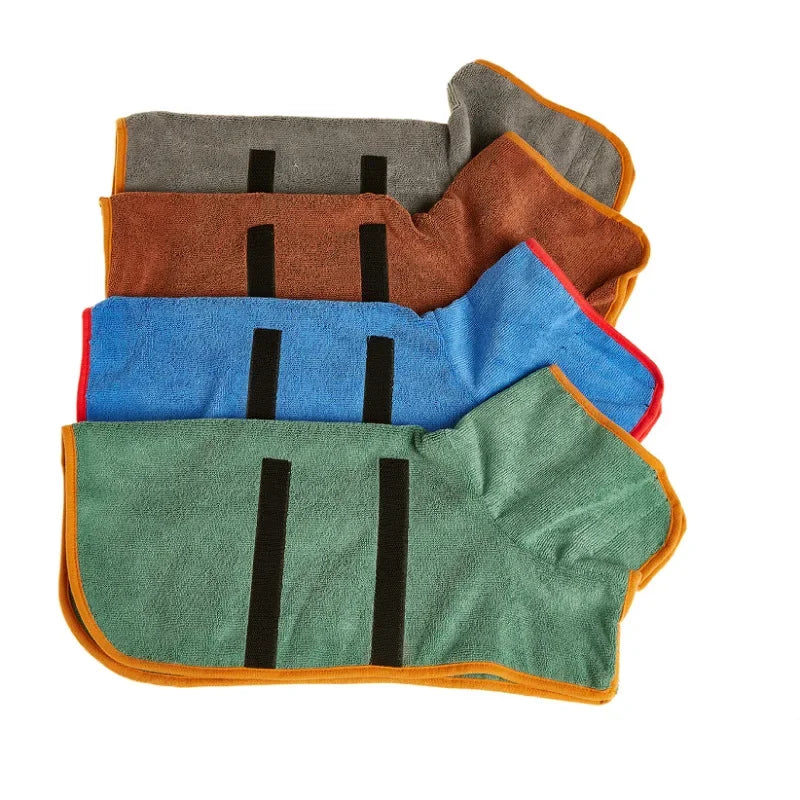 Pet bathrobe, highly absorbent and quick-drying Bowlift