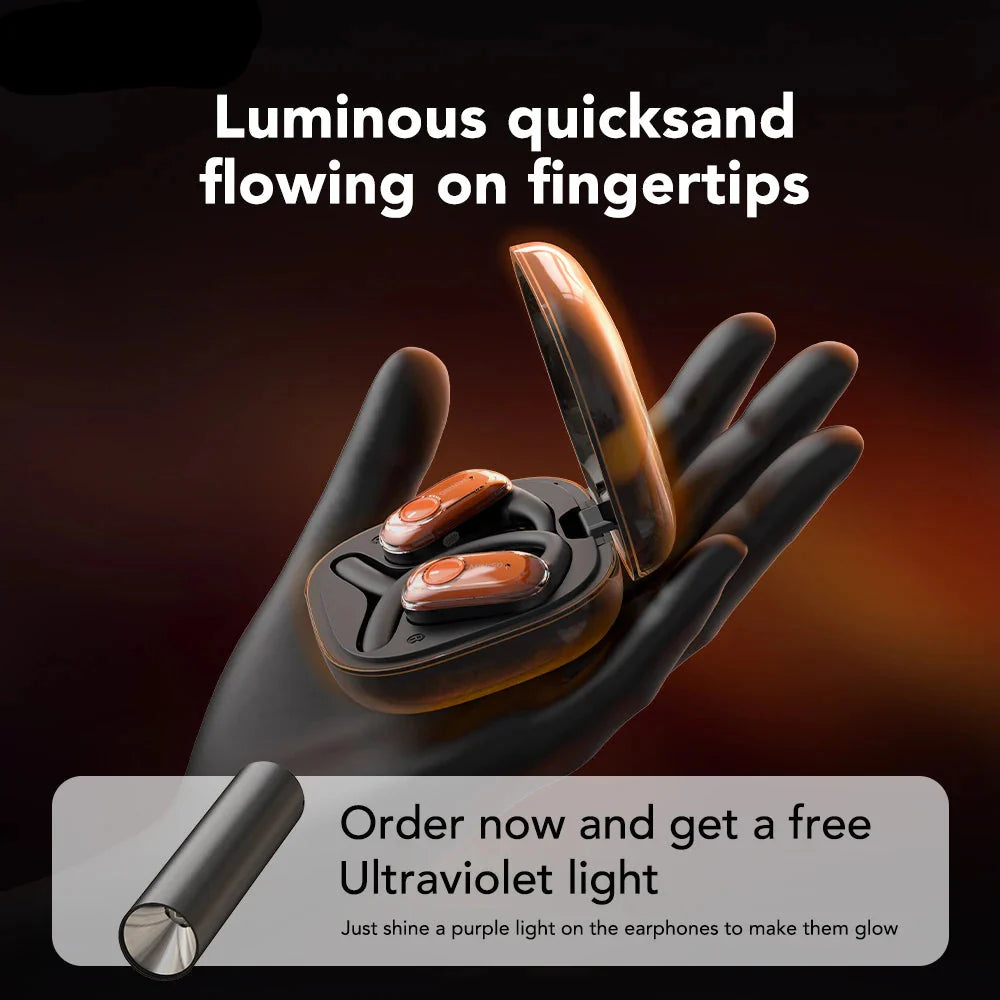 BowLift | Wireless Luminous Quicksand Headphones