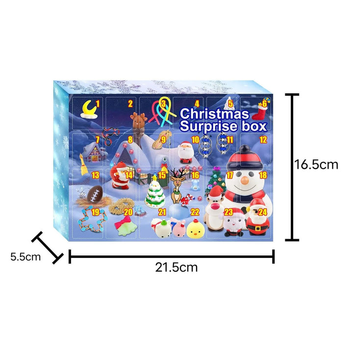 BowLift | WinterWunder – Adventskalender Geschenkbox met 24 Verrassingen