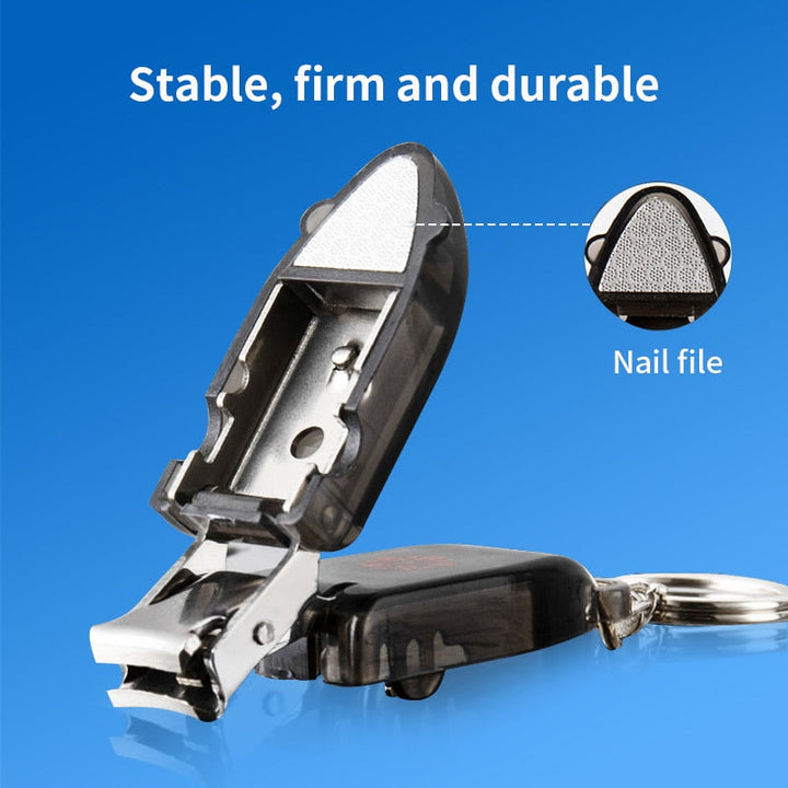 Stainless Steel Nail Clipper Keychain | Bowlift