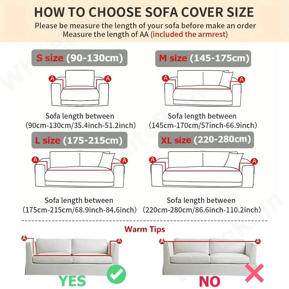 Sofa cover – Non-slip & machine washable | Bowlift