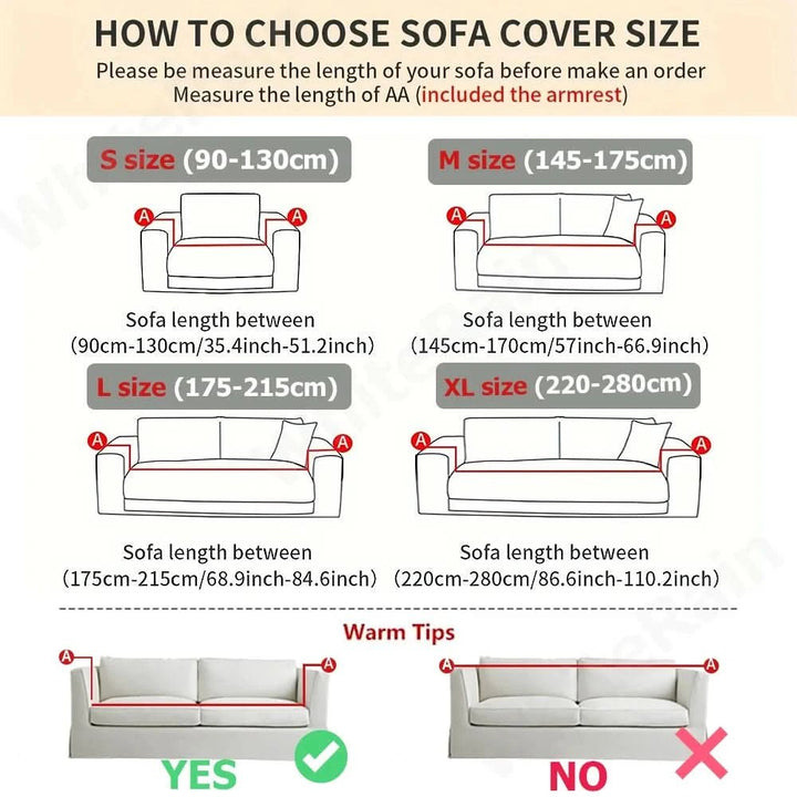 Sofa cover – Non-slip & machine washable | Bowlift