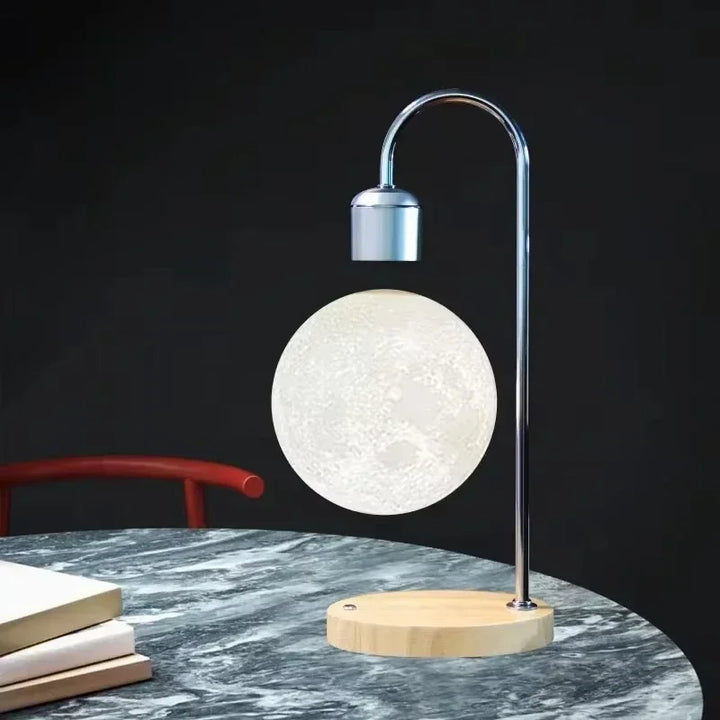 BowLift | LED Moon Lamp with Magnetic Levitation and Wireless Charging