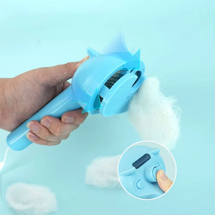 BowLift | Cat Steam Dematting & Shedding Brush for Dogs and Cats