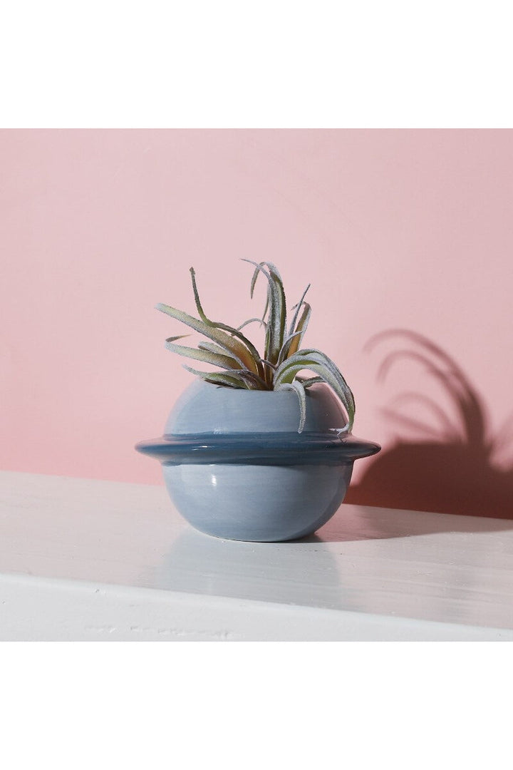 Motif ceramic pot for succulents | Bowlift