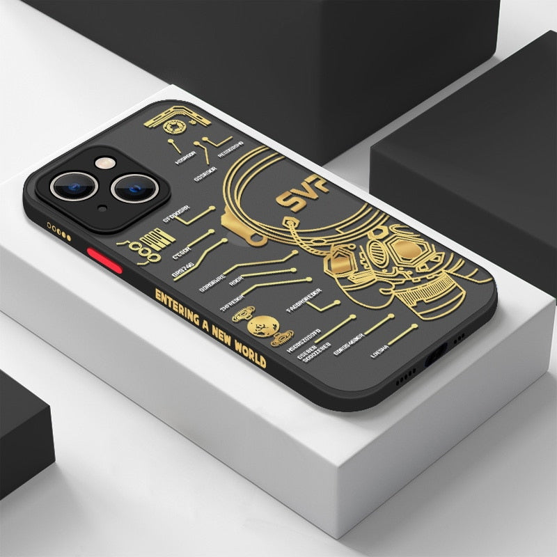 BowLift | Space Road Relax Astronaut iPhone Case