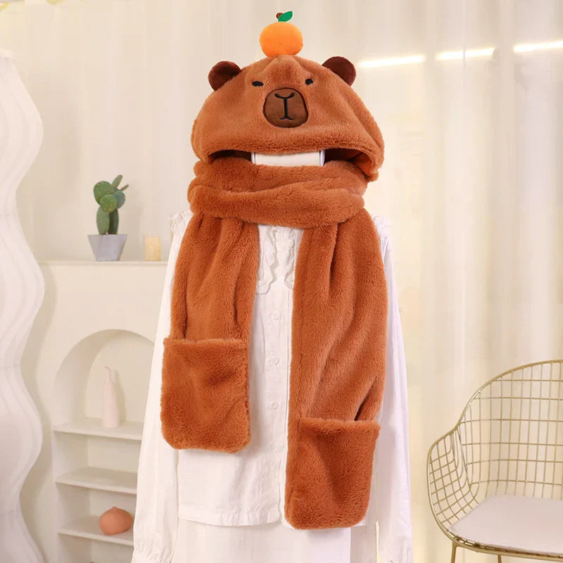 BowLift | Cute Plush Cartoon Animals Soft Warm Gloves
