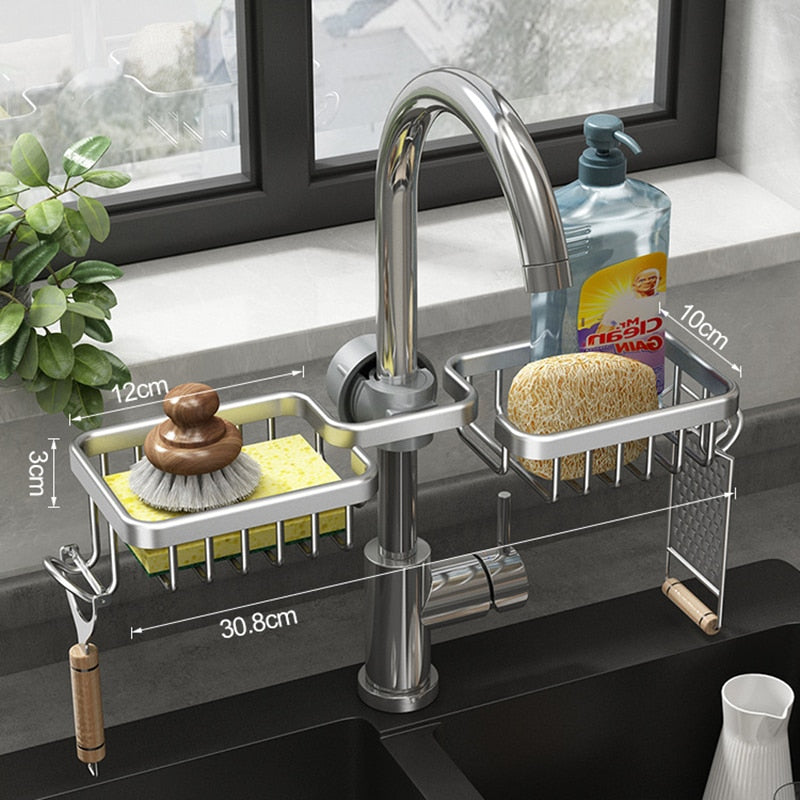 BowLift | Kitchen Organizer Sink Drain Rack