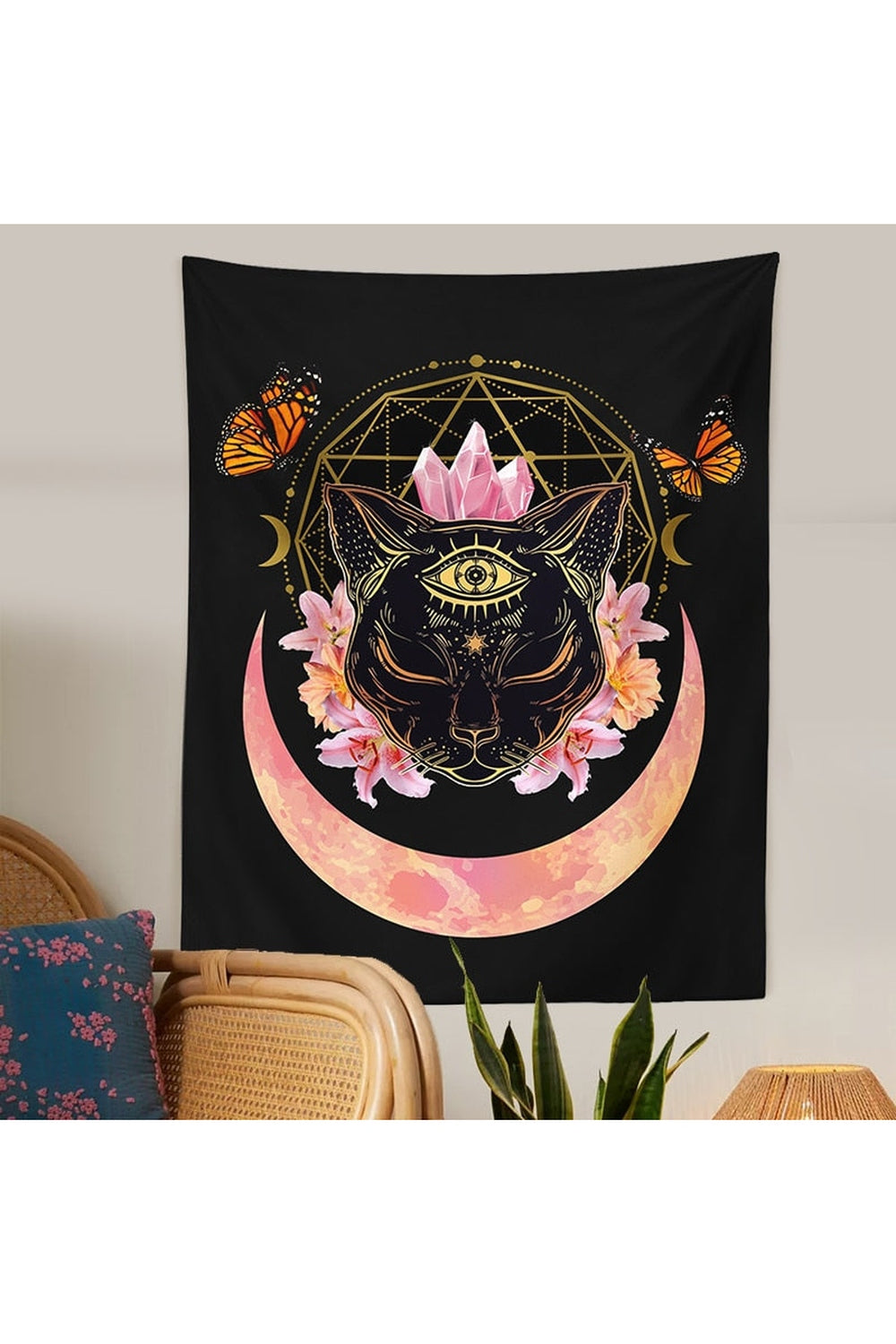 Cat Crown Wall Carpet | Bowlift