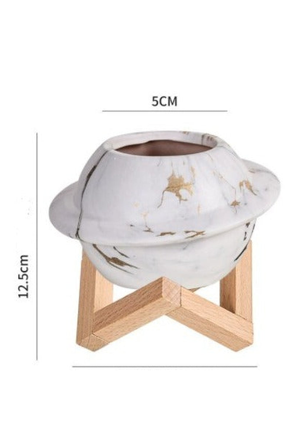 Motif ceramic pot for succulents | Bowlift