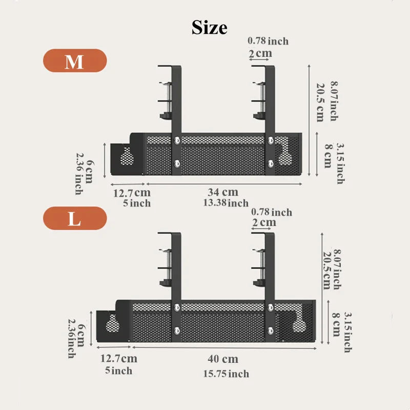 Cable management under the desk | Bowlift